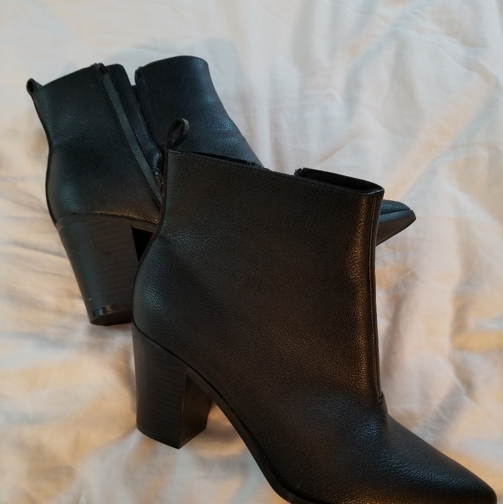 Black booties
